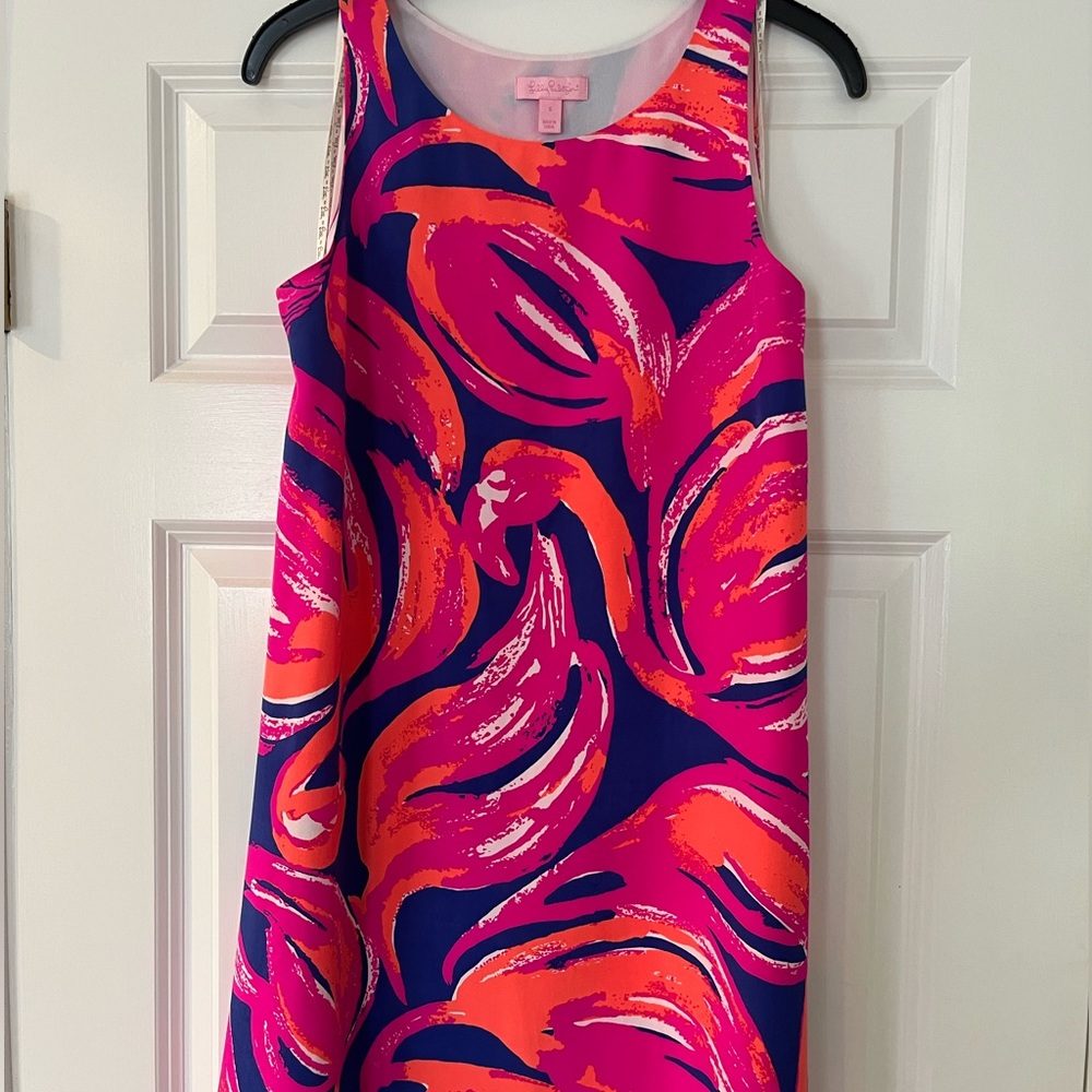NWOT Silk Lily Pulitzer Pattern Dress Sz S